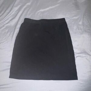 Classic Black Pencil Skirt